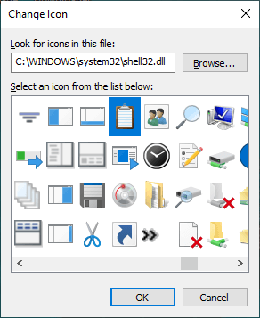 windows 10 system dll with cool icons