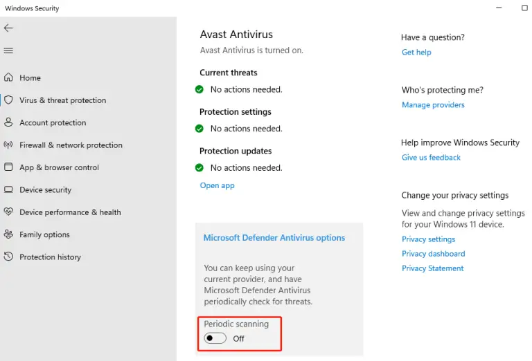 Why Is Windows Defender Running Alongside my Antivirus Program ...