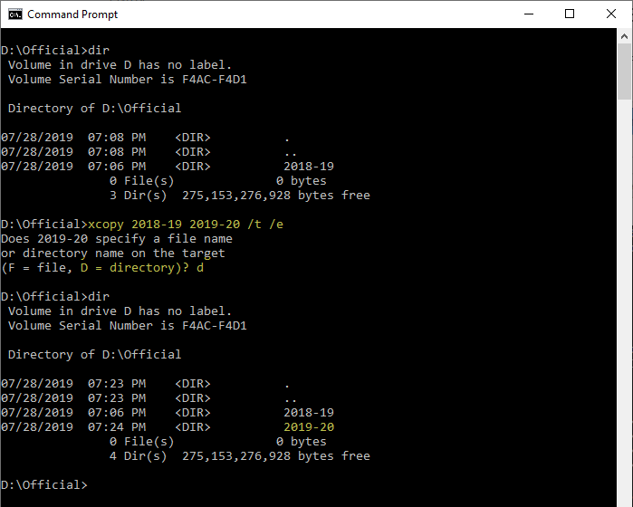 Copy Folder Structure Without Copying Files In Windows Winhelponline