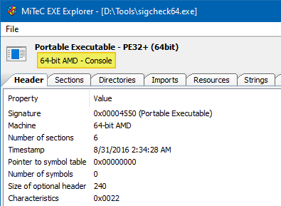 MiTeC EXE Explorer 3.6.5 instaling