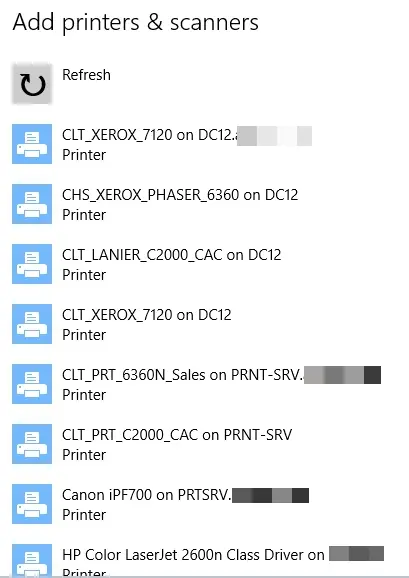 remove printer command line